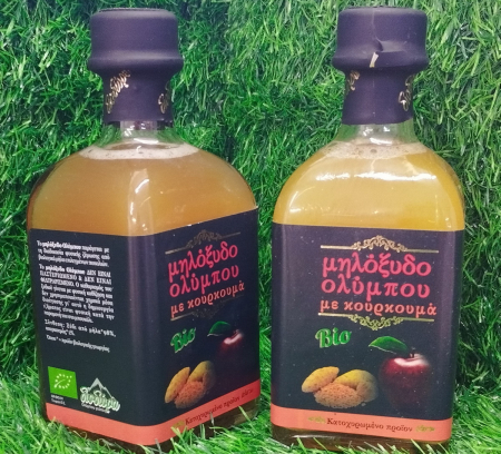 ΜΗΛΟΞΥΔΟ ΜΕ ΚΟΥΡΚΟΥΜΑ 250ml BIO