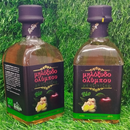 ΜΗΛΟΞΥΔΟ ΜΕ ΤΖΙΝΤΖΕΡ 250ml BIO