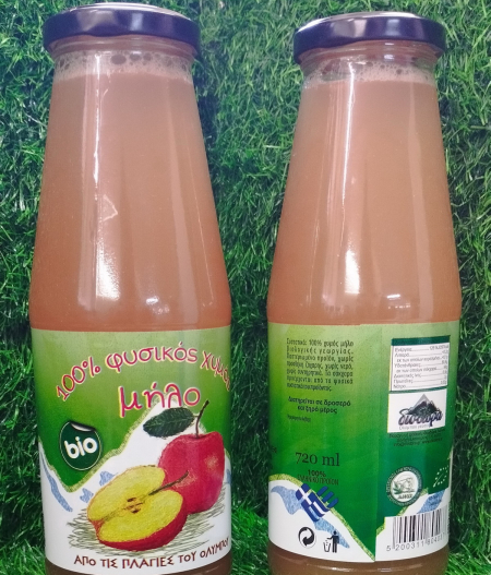 ΧΥΜΟΣ ΚΟΚΚΙΝΟ ΜΗΛΟ 720ml BIO